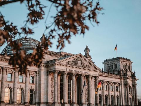 Reichstagsgebäude in Berlin