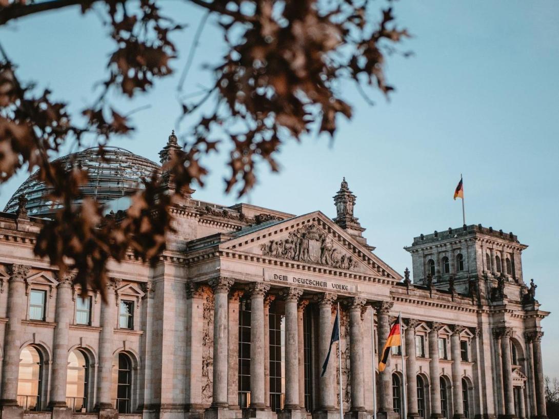 Reichstagsgebäude in Berlin